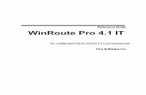 WinRoute Pro 4 1 IT - Kerio Software Archivedownload.kerio.com/dwn/wrp/wrp41it.pdf · Ciò consente di eseguire all'interno del firewall un server Web, un server di posta elettronica,