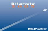 Bilancio 2005 - toscana-aeroporti.com · › I r isultati economico-f inanziar i del Gr uppo AdF del bilancio 2005 e dei per iodi posti a confronto sono stati redatti secon - ...