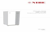 NIBE™ F1145 · dietro la porta alla pompa di calore) e può visualizzare vari tipi di informazioni, p. es. temperature, orologio, ecc. È l'utente a determinare ciò che deve essere