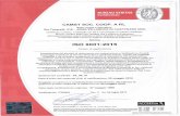 ISO 9001:2015 - camst.it · i Allegato al Certificato di Conformità N° IT238648 CAMST SOC. COOP. A RL Sede Legale e Operativa: Via Tosarelli, 318 - 40055 VILLANOVA DI CASTENASO