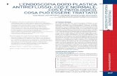 L’ENDOSCOPIA DOPO PLASTICA - SIED - Società Italiana … · 2016-01-23 · pompa protonica (PPI) nei pazienti con esofagite erosiva (6) e non vi è stata chiara dimostrazione dell’effetto