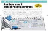 | Fai da te | Internet dall’antenna | Internetblog.ninux.org/wp-content/uploads/2014/06/WinMagazine_Luglio_2014.pdf · internet A Posizioniamo l’antenna Wi-Fi Sfruttando la mappa