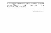 Programmazione dei socket di rete in GNU/Linuxlinuxdidattica.org/docs/altre_scuole/planck/socket/progr-socket.pdf · ambiente GNU/Linux e in particolare quelle relative agli indirizzi
