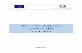FEAMP ITALIA 2014-2020 - porrazzito.com · 2.1 Analisi SWOT e identificazione dei bisogni ... PGN Piani di Gestione Nazionali PMA Progetto di monitoraggio ambientale PMI Politica
