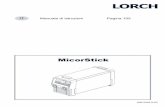 MicorStick - produktinfo.conrad.com · L'apparecchio è destinato all'impiego in ambienti arti- gianali e industriali. È portatile e può funzionare con la rete elettrica, con un