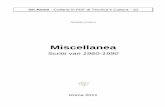 Miscellanea - bitnick.it Word/AG 10.pdf · Egli intravide la conciliazione tra onda e corpuscolo, energia e materia, ma inseguiva un‟onda e afferrava un corpuscolo, e viceversa.
