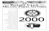 Anno Rotariano 2006-07 Segreteria operativa: F O N D A T O ... 06-07/Notiziario 26 06...F O N D A T O N E L 1 9 5 8 . D I S T R E T T O 2 0 4 0 '( 8$ ( $ $ ) ! Segreteria operativa: