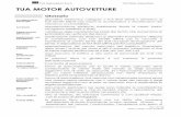 TUA MOTOR AUTOVETTURE Assicurazioni S.p.A. TUA Motor Autovetture Condizioni di Assicurazione Pg 1 di 156 Mod. T_MOT1 2 ed. 01/2019 TUA MOTOR AUTOVETTURE Glossario Accellerometro/ Giroscopio