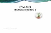 ENVI-MET RISULTATI REBUS 1 - territorio.regione.emilia ...territorio.regione.emilia-romagna.it/paesaggio/formazione-lab-app-1... · Parma - Wind Speed PRIMA DOPO Eliminazione turbolenze