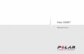 Polar CS100 Manuale d’uso · Polar Speed Sensor ™ Sensore di ... L’inserimento di dati personali precisi garantisce la correttezza dei risultati restituiti in base alle prestazioni,
