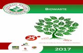 BIOWASTE - assobioplastiche.orgassobioplastiche.org/assets/documenti/chisiamo/CIC_2017 Report_small.pdf · biowaste 2017 i dati del settore del riciclo del rifiuto organico