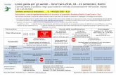 Linee guida per gli autisti InnoTrans 2018, 18 21 ... · Messe Berlin GmbH, Messedamm 22, D - 14055 Berlin / Aggiornamento: luglio 2018 / Con riserva di modifiche senza preavviso!