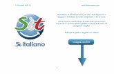 Sì italiano: il social network per chi vuole imparare e ...¬t.pdf · 2 " Guida " Grazie a questa guida potrai capire come usare il social network Sìt in modo didattico, per insegnare