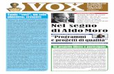 VOX - liceoarchita.it · il secondo di una serie di incontri dedicati ad Aldo Moro per il centenario della sua nascita, tenutosi il 23 ottobre 2016 nell’aula magna della sede di