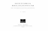 HISTORIA RELIGIONUM - pure.au.dk · historia religionum an international journal 2 · 2010 pisa · roma fabrizio serra editore mmx