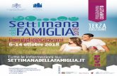 PROGRAMMA COMPLETO - settimanadellafamiglia.it · A cura di Forum delle Associazioni Familiari del Lazio Ufﬁcio per la Pastorale della Famiglia della Diocesi di Roma A pochi giorni