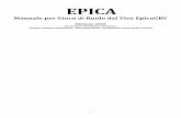 EPICA fileEPICA Manuale per Gioco di Ruolo dal Vivo EpicaGRV Edizione 2018 Quest'opera è distribuita con Licenza Creative Commons Attribuzione - Non commerciale - Condividi allo stesso