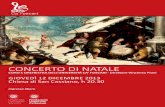 CONCERTO DI NATALE - unive.it · CoNCeRTo di NATALe CoRo e oRCHeSTRA deLL’UNiveRSiTÁ CA’ FoSCARi Direttore Vincenzo Piani A. CoReLLi (1653-1713) Concerto grosso op. 6 n. VIII