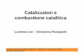 Catalizzatori e combustione catalitica - unina. definitivo/19-Sviluppo di... · PDF fileChimica e fluidodinamica della combustione - Catalizzatori e combustione catalitica Anacapri:
