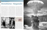 news Hiroshima - Nagasaki - GianAngelo Pistoia · stanti delle bombe atomiche sganciate su Hiroshima e Nagasaki. Hiroshima è una città di pianura. Nagasaki è ubica ta in una zona