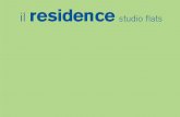 residence studio flats - dvere.com RESIDENCE ( ANONIMO ).pdf · Dal 1983 operiamo in modo profes-sionale nel settore dell’arredamento. Qualità e puntualità sono i nostri punti