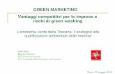Green marketing: vantaggi competitivi per le PMI e rischi ... · prodotto caratterizzante da comunicare ai clienti in accompagnamento al logo dello Schema; fornire riferimenti metodologici