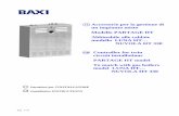 Accessorio per la gestione di un impianto misto modello ...doninstal.com/documentation/Документация на котлы BAXI, WESTEN/BAXI... · Floor thermostat connecting