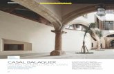 CASAL BALAGUER - · PDF file52 arketipo progetti in dettaglio il nuovo casal balaguer di palma di mallorca, riprogettato dallo studio flores y prats in collaborazione con duch-pizÀ,