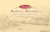 Bakery Booklet - italianprivatelabel.com · MAXI CAKE MARMELLATA Maxi Cakes Art. 65530 1800 g / Size 35,5 x 27,5 cm / Defrost at room temperature for 2-3 hours Soft Italian shortcrust