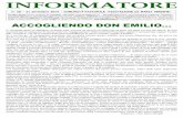AVVISO SACRO ACCOGLIENDO DON EMILIO - chiesadicormano.it · n° 28 - 21 Settembre 2014 - COMUNITÀ PASTORALE “VISITAZIONE DI MARIA VERGINE” Don Marco Borghi (parroco) Via Roma