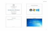 Lezione 1 - Storia di Windowshomes.di.unimi.it/genovese/slides_windows/Lezione 1 - Storia di Windows.pdf · Corso di Sistemi Operativi I/II Sommario • Storia di MS Windows Ruggero