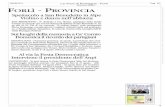 La Voce di Romagna - Forli Pag. 18 - emiliasintoni.it · 18/08/2011 La Voce di Romagna - Forli Pag. 33 (diffusione:30000) La proprietà intelletuale è riconducibile alla fonte specificata