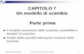 CAPITOLO 7 Un modello di scambio Parte prima - labsi.org · ©2005 EGEA e Mario Gilli D. Kreps, Microeconomia per manager 3 Il problema del consumatore nel mercato del lavoro consiste