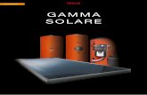 GAMMA SOLARE - unicalag.it · 3 Kit solare a circolazione naturale composto da: Collettore solare ad alta resa da 2 m 2, 2,5 m per la versione 220 2.5 Bollitore solare litri 160 -
