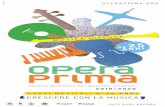CRESCERE CON LA MUSICA - blues.operaprima.org · i corsi collettivi anche di teoria musicale, per condividere la voglia di suonare, cantare e imparare la musica assieme. QUOTE D’iSCRiZiOnE
