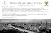 Sulle strade della storia PDF - Cenacolo Veronese · Sulle strade della storia Visite guidate alla città di Verona Sulle strade della storia è un percorso inedito, anzi più percorsi