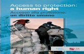 Access to protection: a human right - Integrazione Migranti · 2 Questo Rapporto è stato realizzato nell’ambito del progetto “Access to Protection: a human right”, finanziato