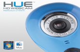 MANUALE UTENTE - files.huehd.com · Montare la vostra webcam 3 Ricordarsi di collegare la webcam al computer prima di installare qualsiasi software per video. Inserire il collo flessibile