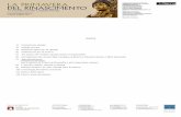 INDICE 1) 2) 3) 4) 5) - Palazzo Strozzi · scultura e della pittura: da Donatello a Masaccio, da Brunelleschi a Paolo Uccello. Dal 23 marzo al 18 agosto 2013 Palazzo Strozzi, a Firenze,