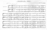 Dei.pdf · AGNUS DEI (sull' intermezzo dell' opera "L' Arlesiana Maestoso f legato 63 Maestoso mp Num. 3568 delle CARRARA Georges Bizet - 1875) mp ran. rail.