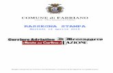 rs 12 04 2016 - comune.fabriano.an.it 12 _04_2016.pdf · Il sindaco Sagramola prova a risolvere il rebus della sentenza salasso vorranno affrontare l'argomento nella fase iniziale