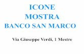 ICONE MOSTRA - 100presepispinea.it · L’Icona rappresenta la Madre di Dio - ispirazione barocco-andina, corrente pittorica del 1600. La figura della Madonna tra le po-polazioni