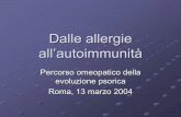 Dalle allergie all.autoimmunit. - omeoweb.com file2 EPITELIO Rivestimento delle superfici, rivestimento dei vasi e formazione di ghiandole Deriva da tutti e tre i foglietti embrionali