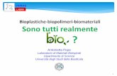 Bioplastiche-biopolimeri-biomateriali Sono tutti realmente · Bottiglia verde Esistono in commercio delle bottiglie di plastica prodotte da fonti rinnovabili completamente biodegradabili