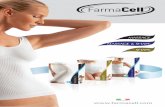 Da FarmaCell una Iinea di prodotti con tessuto - gtcalze.com … · una Iinea di prodotti con tessuto e materiali innovativi per un benessere totale. I prodotti della Iinea FarmaCeII®