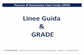 Linee Guida GRADEmedia.aiom.it/userfiles/files/doc/LG/formazione_pazienti/20170119MI_11... · Percorso di Formazione Linee Guida AIOM Linee Guida & GRADE Ivan Moschetti –Istituto