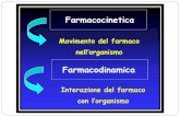 FARMACOCINETICA - fvcalabria.unicz.it · farmacocinetica (ADME). frazione di farmaco non modificato che raggiunge la circolazione sistemica a seguito di somministrazione attraverso