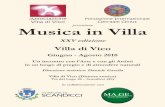 Associazione Fondazione Internazionale Villa di Vico Omraam … · 2018-05-16 · concerto la celebre Brazileira, tratta dalla suite per due pianoforti Scaramouche op.165b di Milhaud,