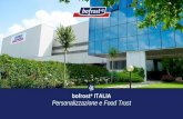 bofrost* ITALIA Personalizzazione e Food Trust · 713,8 66,6 62,5 53,7 56,1 8,8 10,4 270,3 237,5 1,9 1,9 27,2 1,9 ITA HR SLO CH GRE Fatturato Gruppo 1.242,0 Mio € coordinamento