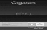 Gigaset C530AIP · Gigaset C530IP / LUG IT / A31008-M2506-K101-1-7219 / cover_front.fm / 04.04.2014 Template Borneo, Version 1, 21.06.2012 Congratulazioni Acquistando un prodotto